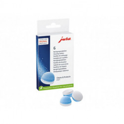 Pastilles de nettoyage 3 phases pour machines JURA