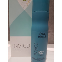 shampooing senso calm de la gamme INVIGO de wella professionals  250ml