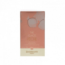 Thé glacé Pêche thé vert parfumé sachet cristal Dammann
