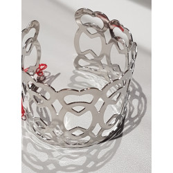 bracelet manchette ciselée