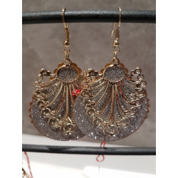 boucles d'oreilles arabesque