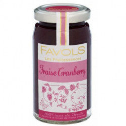 Fruitessence Favols fraise, cranberry, poids net 250g