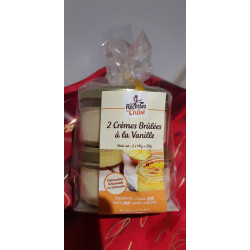 Crèmes brûlées à la vanille