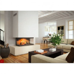 Cheminée TOTEM - gamme classique  Foyer 3 faces