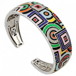 bracelet argent émail JO121147