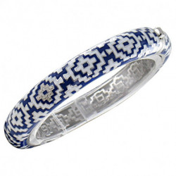 bracelet argent émail  JO121186