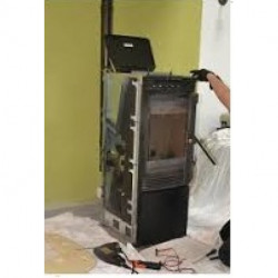 entretien annuel de poêle à granulés avec ramonage