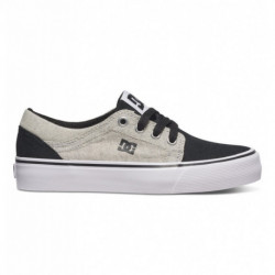 Chaussures basses noir et crème pour junior Trase Tx Se DC SHOES