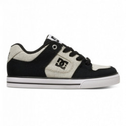 Chassures noir et crème pour Junior Pure Tx Se DC SHOES