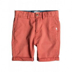 Bermuda chino brique Junior Krandy QUIKSILVER