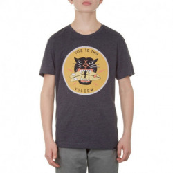 Tee-Shirt manches courtes Junior gris anthracite Enjoy VOLCOM