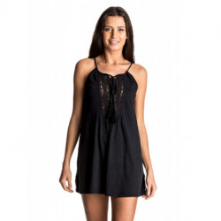 Robe à bretelles noir ou corail Black Water ROXY