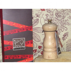 Salière Peugeot Clermont 13cm bois naturel