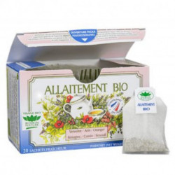 Tisane Allaitement biologique boite 20 sachets fraicheur Romon nature