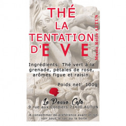 Thé vert parfumé La Tentation d'Eve vrac Exclusivité