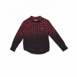 Chemise en flanelle rouge junior Dip dye RIP CURL
