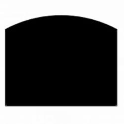 plaque de protection sol en acier noir