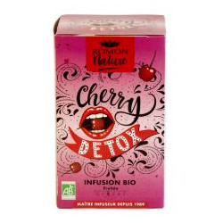 Infusion Bio Cherry Detox boite 16 sachets