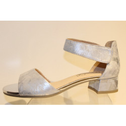 Sandale CAPRICE en cuir argent