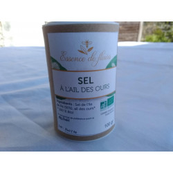 Sel à l'ail des ours bio