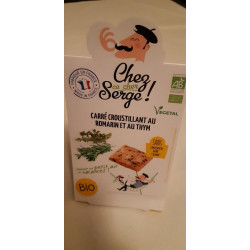 Carré croustillant au romarin et au thym