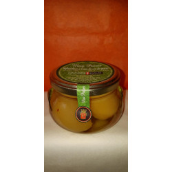 Mini poires rafraîchies à l'eau de vie de poire