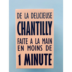 Shaker à chantilly Creazy