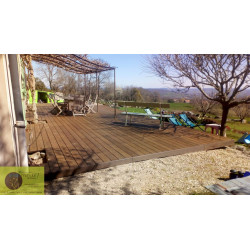 Kit terrasse Bambou thermotraité