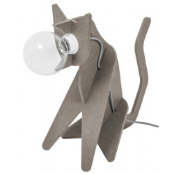 Lampe Chat gris
