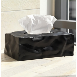 Boîte à mouchoirs froissée
