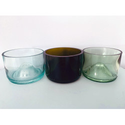 Cendrier bouteille recyclée