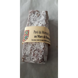 Pavé du Morvan au Marc de Bourgogne