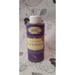 Huile infusée thym romarin