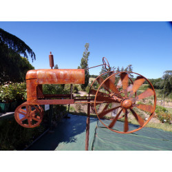 Tracteur mobile à vent